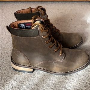 Kodiak leather boots
